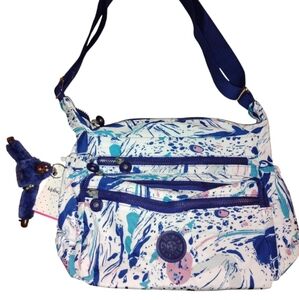 Kipling Colorful Floral Crossbody Bag